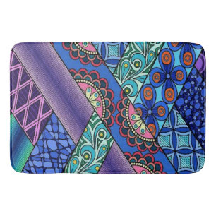 Cartoon Tape Bath Mat