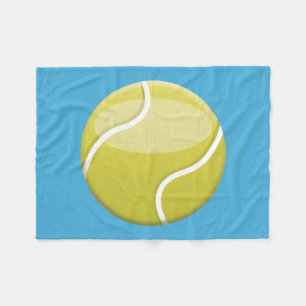 Cartoon Tennis Ball Fleece Blanket