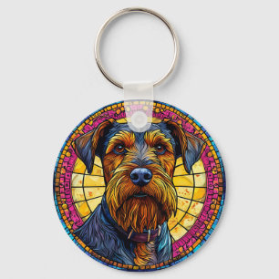 🐶 Cartoon Terrier Pup For Everyday Carry 🐶 Key Ring