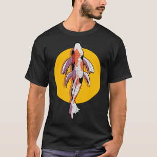 Cartoon themed koi fish illustration T-Shirt