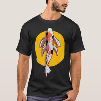 Cartoon themed koi fish illustration T-Shirt