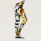 Cartoon tiger Animal Print Leggings
