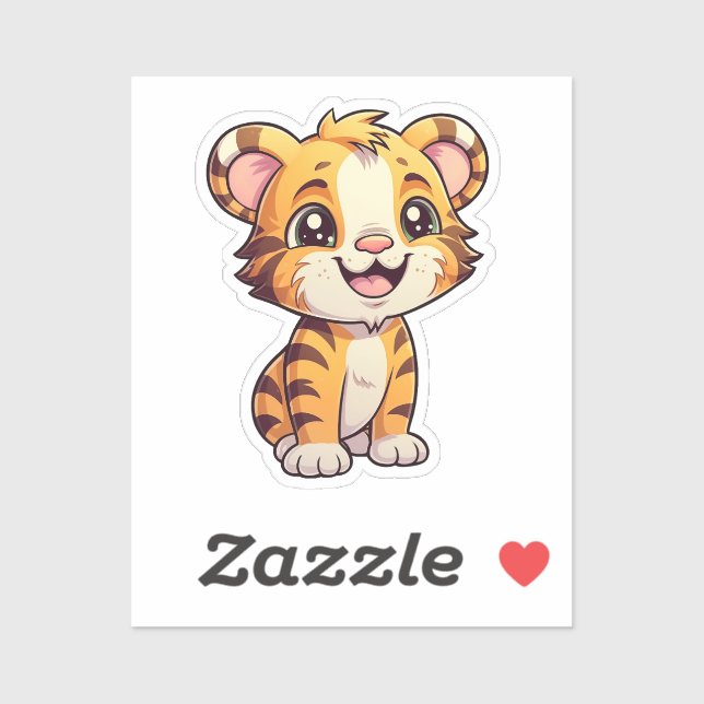 Cartoon tiger illustration (Sheet)