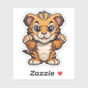 Cartoon tiger illustration