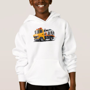 Cartoon tow truck