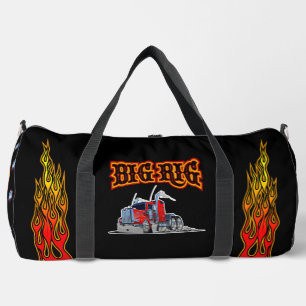 Cartoon truck "Big Rig" Duffle Bag