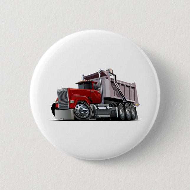 Cartoon truck button (Front)