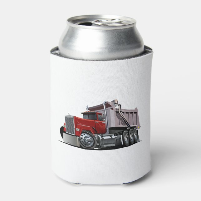 Cartoon truck can cooler (Can Front)