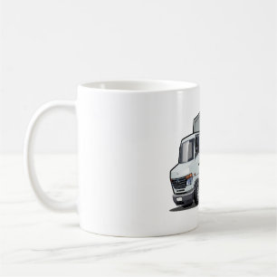 Cartoon truck coffee mug
