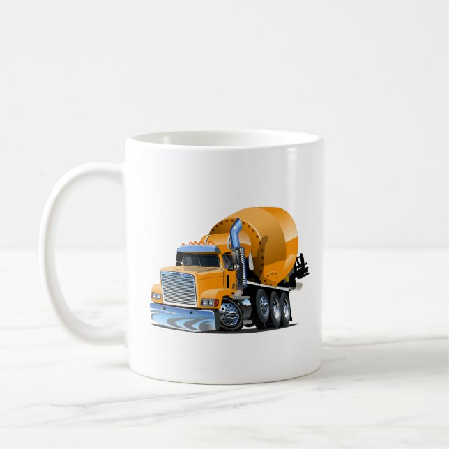 Cartoon truck coffee mug (Left)