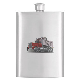Cartoon truck flask