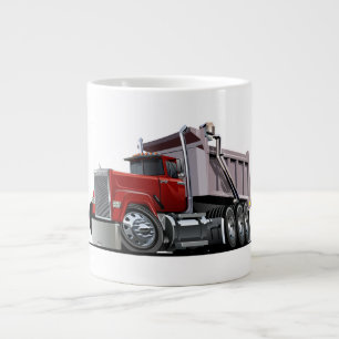 Cartoon truck giant coffee mug