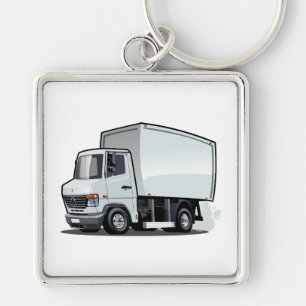 Cartoon truck key ring