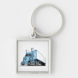 Cartoon truck key ring