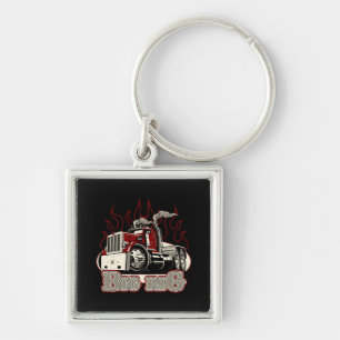 Cartoon truck key ring