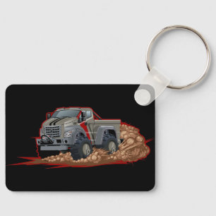 Cartoon truck key ring