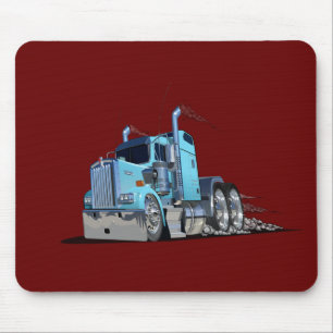 Cartoon truck mouse pad