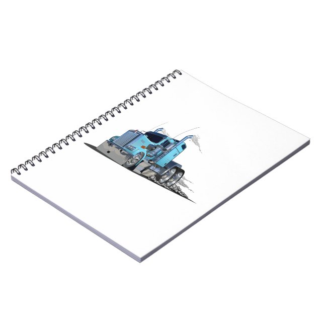 Cartoon truck notebook (Left Side)