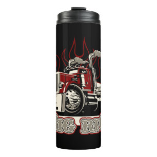 Cartoon truck thermal tumbler