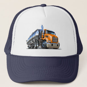 Cartoon truck trucker hat