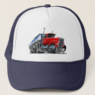 Cartoon truck trucker hat