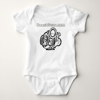 Cartoon Turbo by BoostGear.com Baby Bodysuit