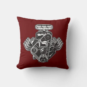 Cartoon turbo engine cushion