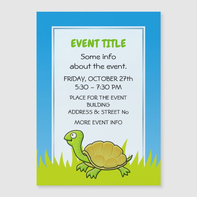 Cartoon Turtle (Front)