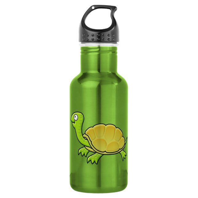 Cartoon Turtle 532 Ml Water Bottle (Front)