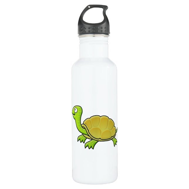 Cartoon Turtle 710 Ml Water Bottle (Front)