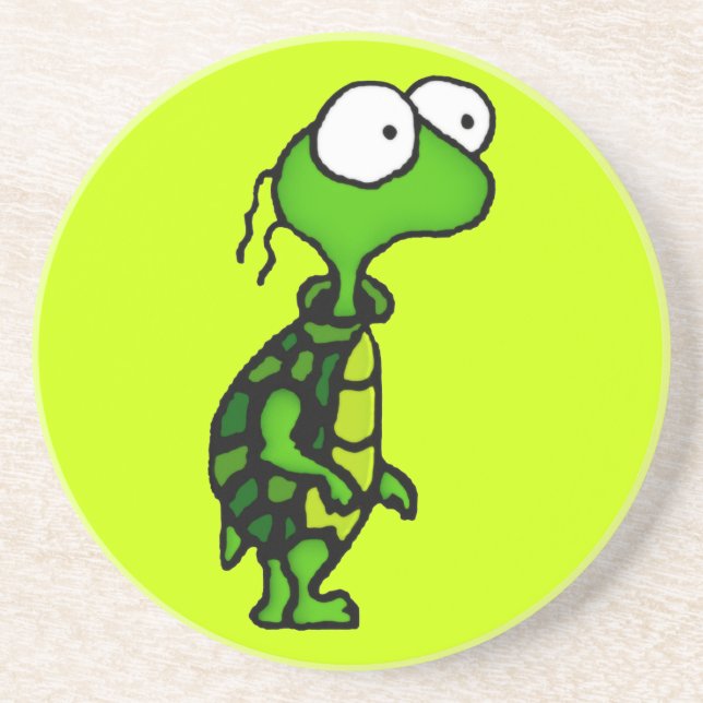 Cartoon Turtle Coaster (Front)