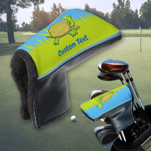 Cartoon Turtle Golf Head Cover