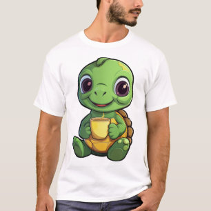Cartoon turtle illustration Copy Copy Copy Copy Co T-Shirt