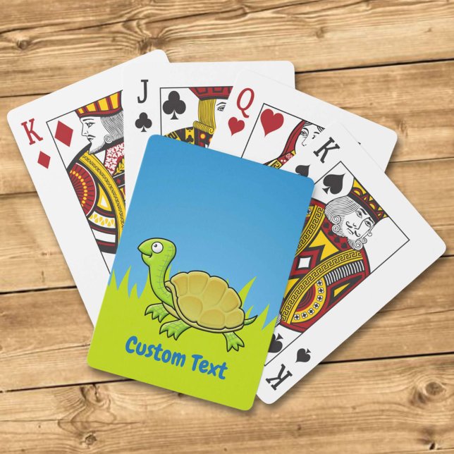 Cartoon Turtle Playing Cards (Creator Uploaded)