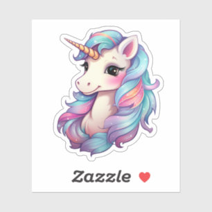 Cartoon unicorn illustration