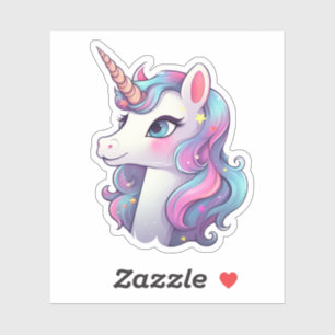 Cartoon unicorn illustration