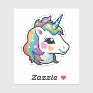 Cartoon unicorn illustration