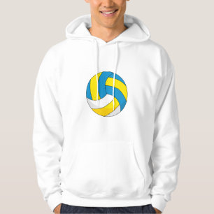 Cartoon Volleyball Ball Hoodie