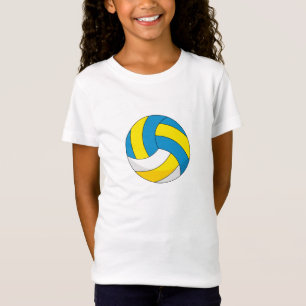 Cartoon Volleyball Ball T-Shirt