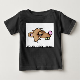 Cartoon Weasel Baby T-Shirt