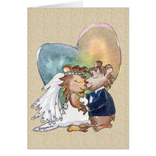 Cartoon Wedding Dance Couple