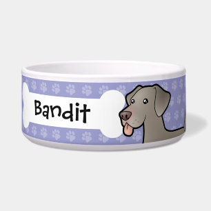 Cartoon Weimaraner