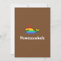 Cartoon Whale Pride Art | Love & Unity Design