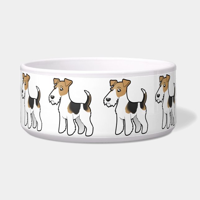 Cartoon Wire Fox Terrier (Front)