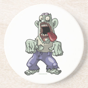 Cartoon Zombie Coaster