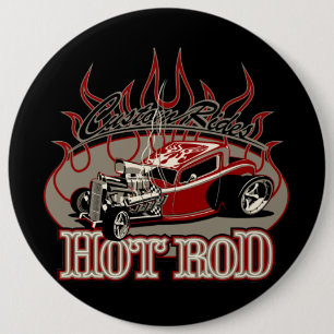 cartooncar25 6 cm round badge