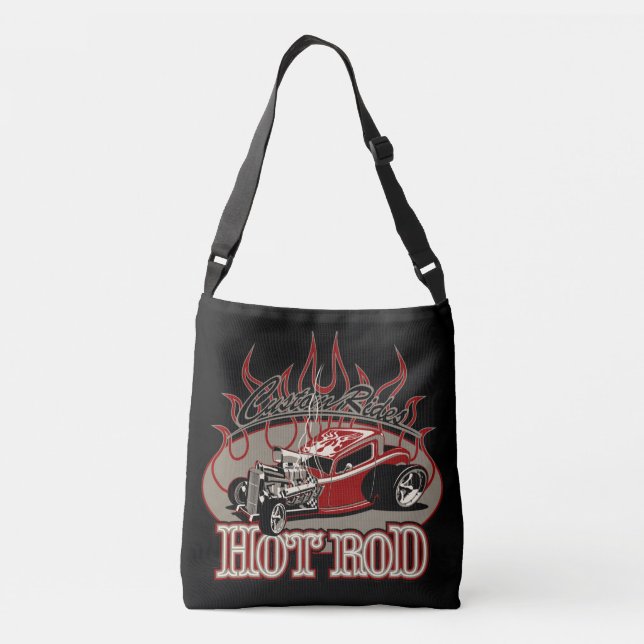 cartooncar25 crossbody bag (Back)