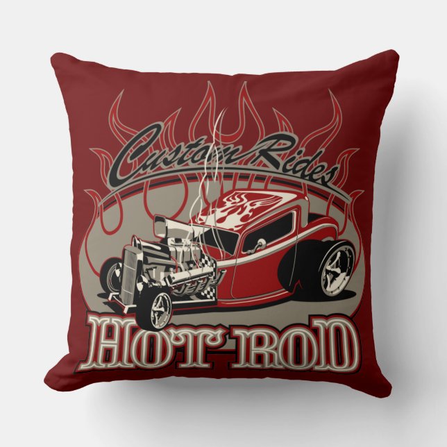cartooncar25 cushion (Front)