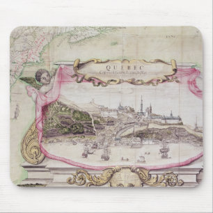 Cartouche of Quebec Mouse Pad