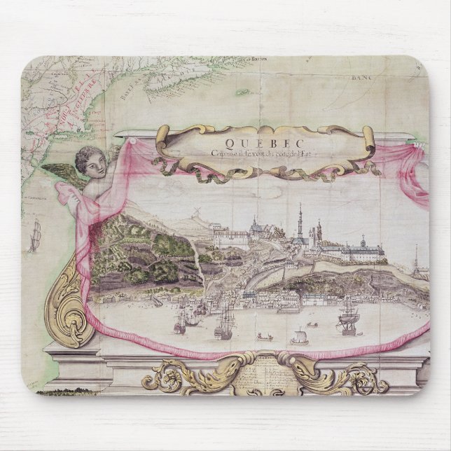 Cartouche of Quebec Mouse Pad (Front)